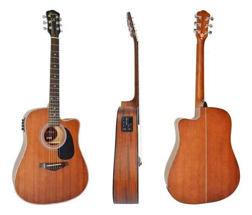 Violão Acústico Hofma H-60C c/ capa - Foto 2