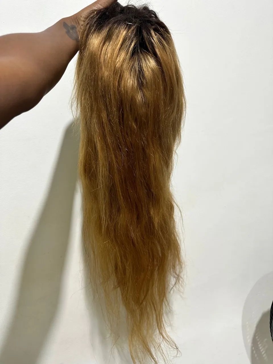 Lace front cabelo humano - Loiro Mel
