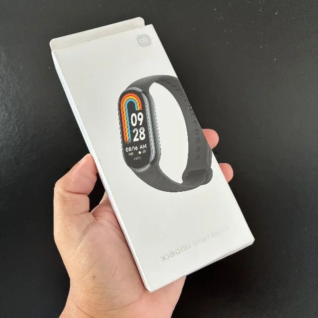 Mi Band 8 Preta Nova e Lacrada Pronta Entrega