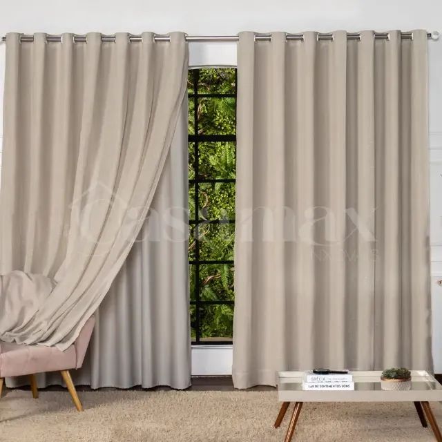 Cortina Blackout Para Sala 4,00m x 2,50m 
