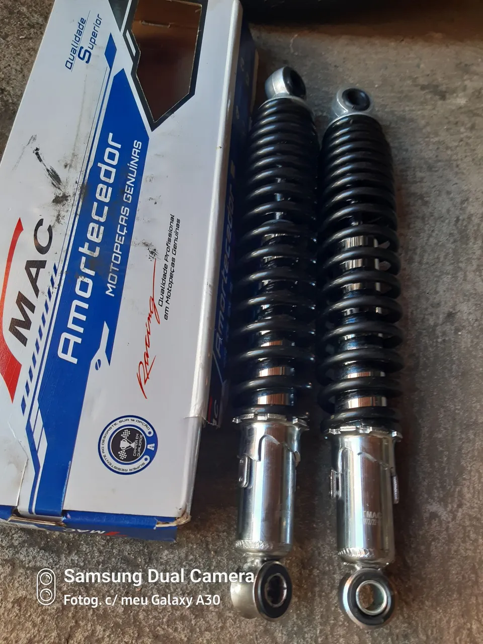 Amortecedores MAC para motos