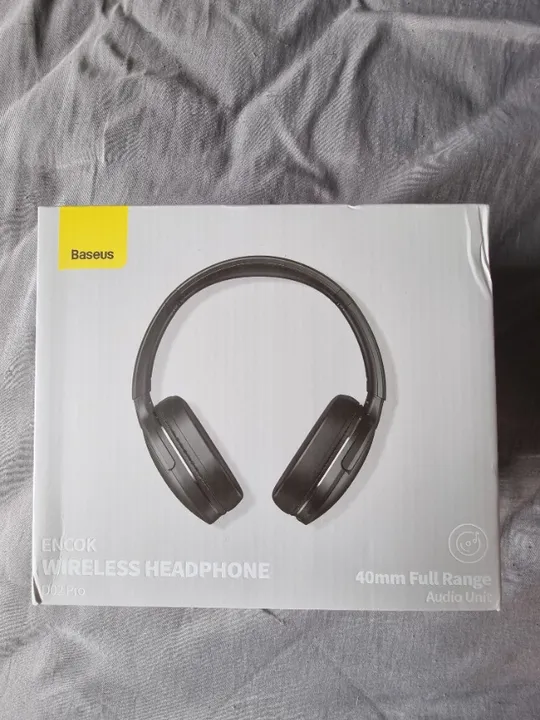 Fone de Ouvido Baseus Headset D02 Pro Preto - Lacrado - Original