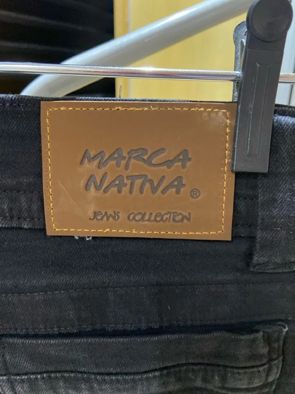 Shorts Jeans Preto - Foto 3