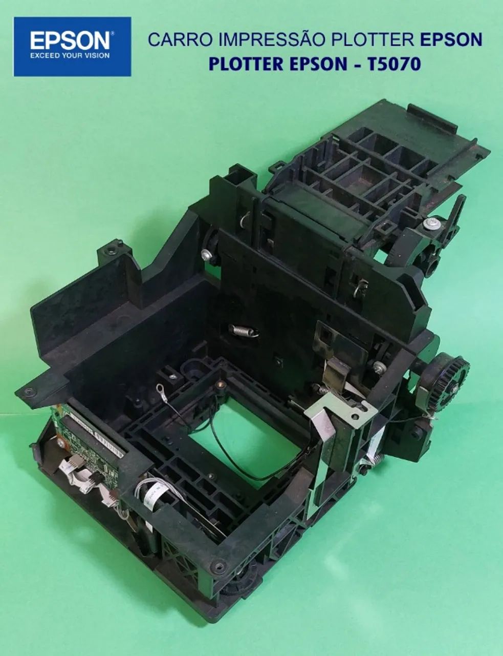 Carro De Impressão Plotter Epson T-5070 (Usado) - Foto 4