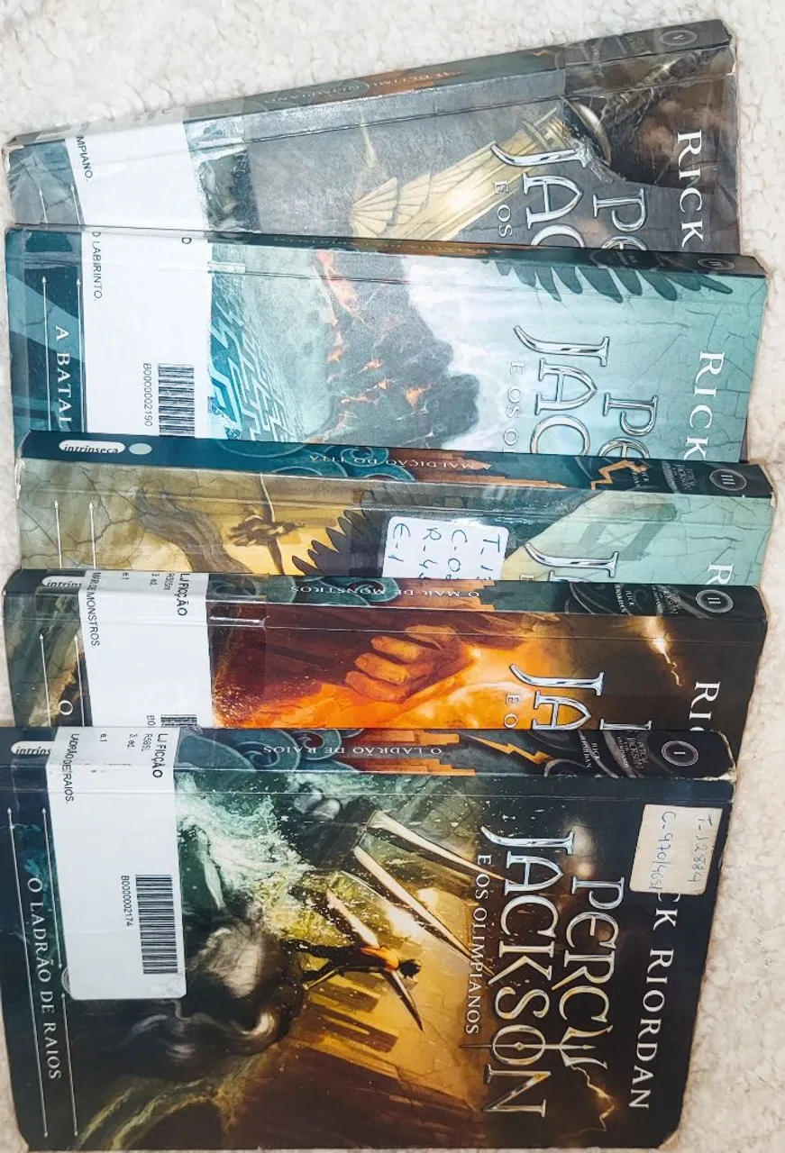 Coleção Percy Jackson - Rick Riordan