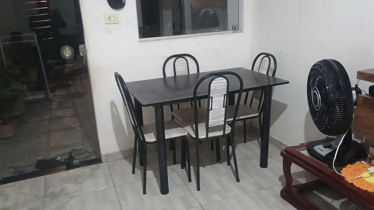 Mesa de mármore preto 64311791073410123