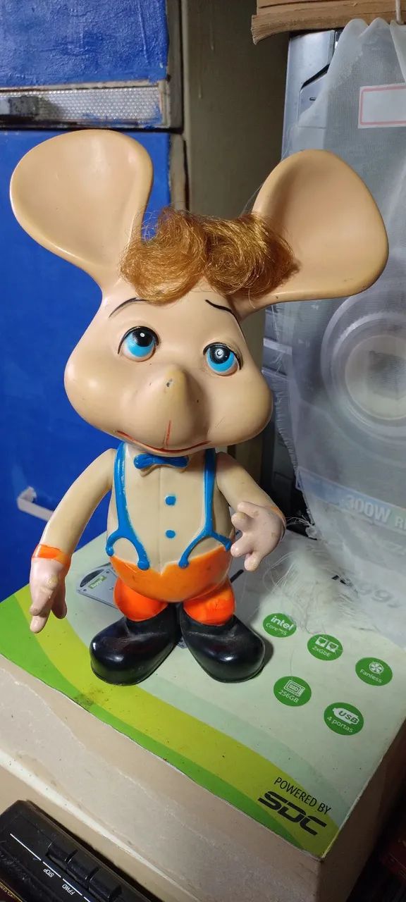 Boneco topogigio antigo altura 25 cm  - Foto 2