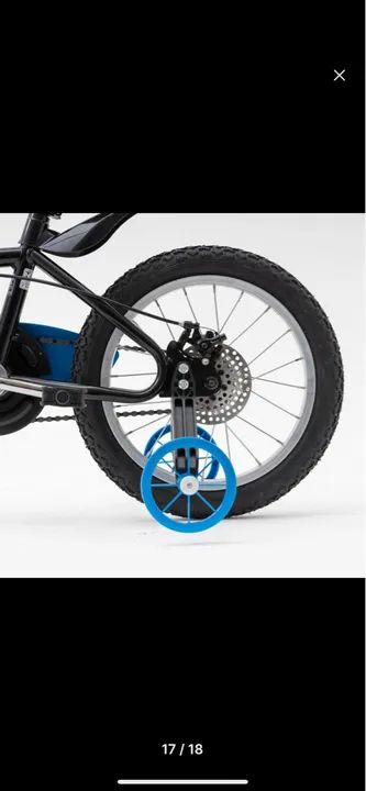 Bike infantil aro 16 Dark Hero 500 Btwin