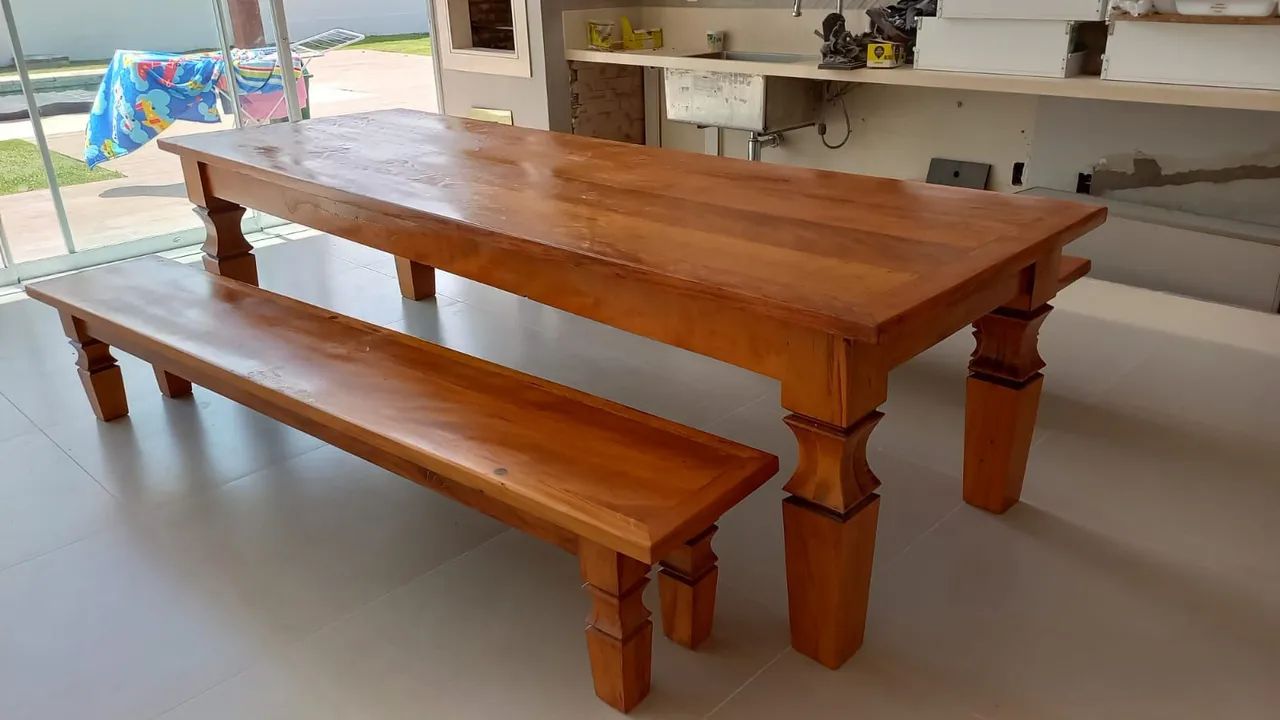 Mesa em madeira  - Foto 5
