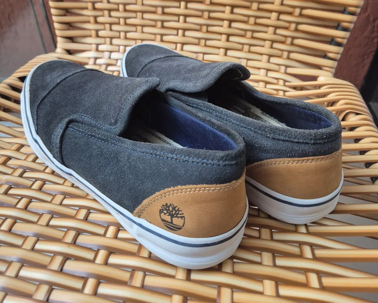 Tênis Slip On - Timberland Azul - Foto 4