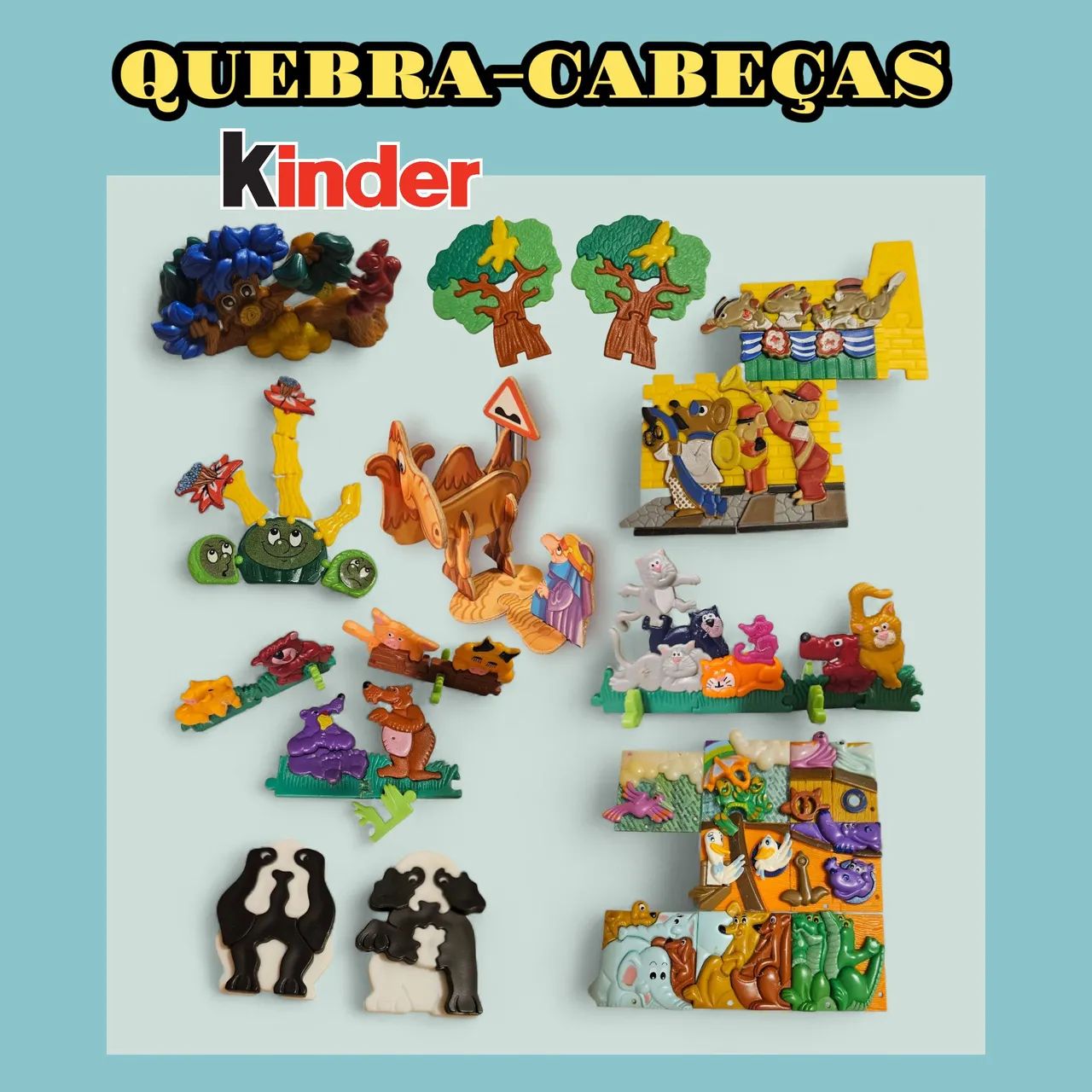 QUEBRA-CABEÇAS KINDER OVO