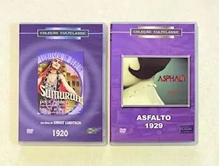 DVD Duplo Cultclassic -Sumurun 1920 Ernest Lubitsch-Asfalto 1929 Joe May 
