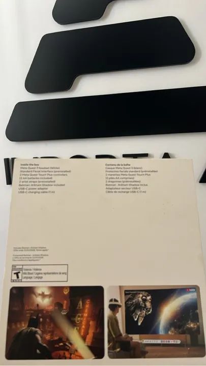 Meta Quest 3 - Novo - 512GB - Batman Arkham Shadow - Foto 5