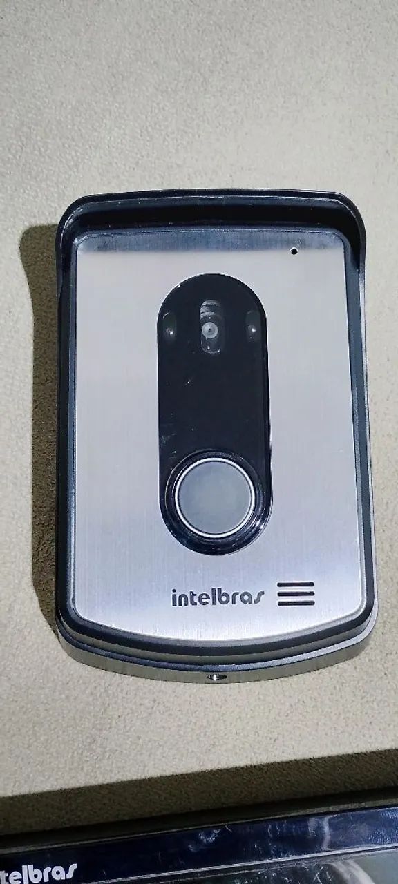Vídeo porteiro Intelbras IV 7000, tela color 7" polegadas 