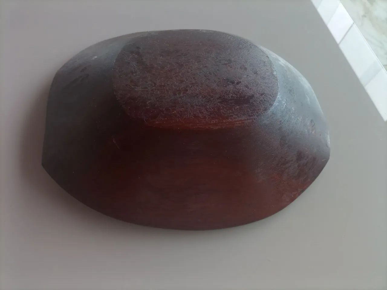 Tigela de madeira maciça - Foto 2