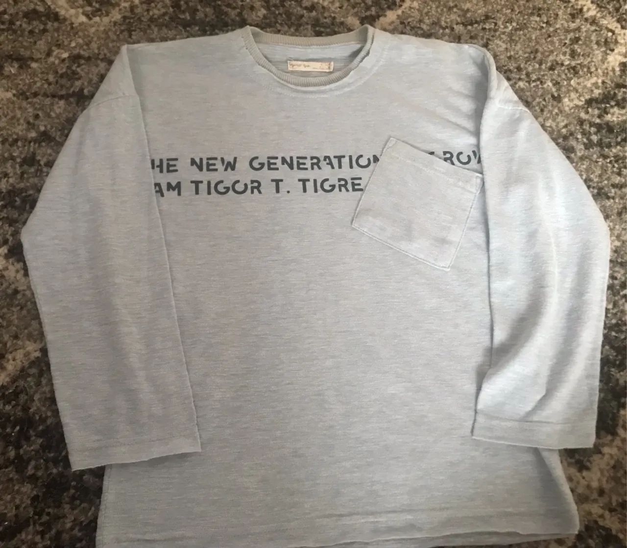 Camiseta manga comprida Tigor T. Tigre