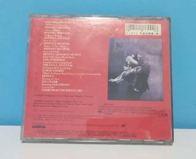 CD Trilha Sonora - O Guarda Costas - 1992 - Foto 2