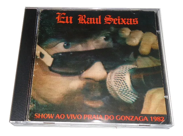Cd EU RAUL SEIXAS - SHOW na PRAIA do GONZAGA 82 1991 Br - LEIA o ANÚNCIO