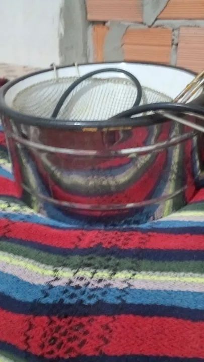 Fritadeira de salgados frango batata etc. - Foto 2