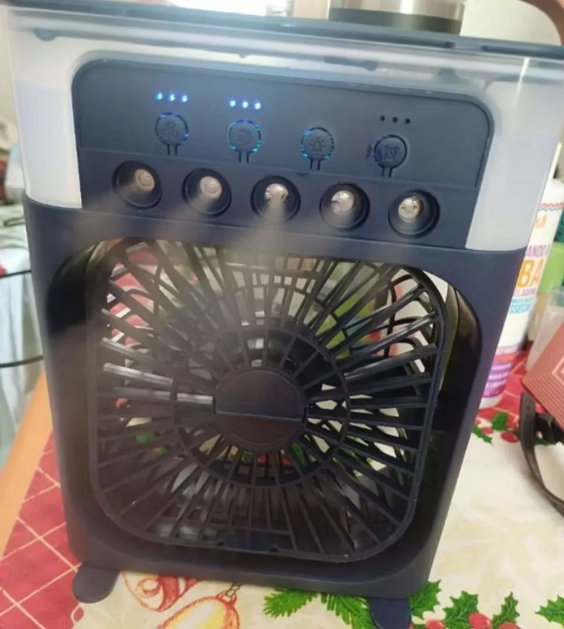 Ventilador com umidificador led  - Foto 2