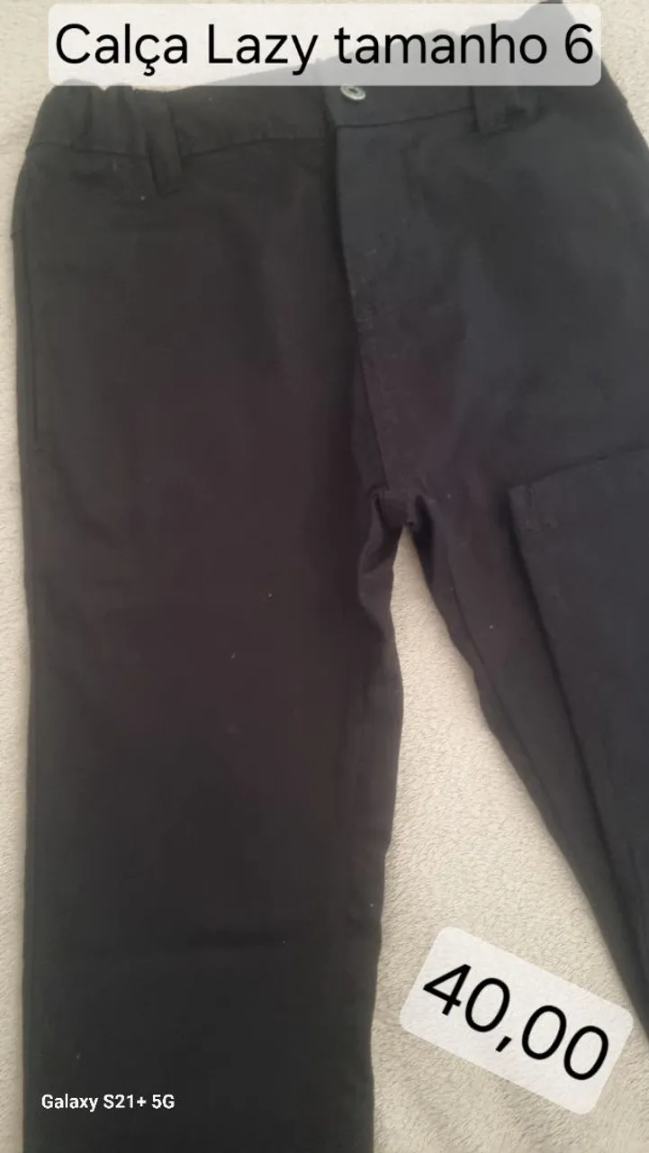 Calça Lazy tamanho 6