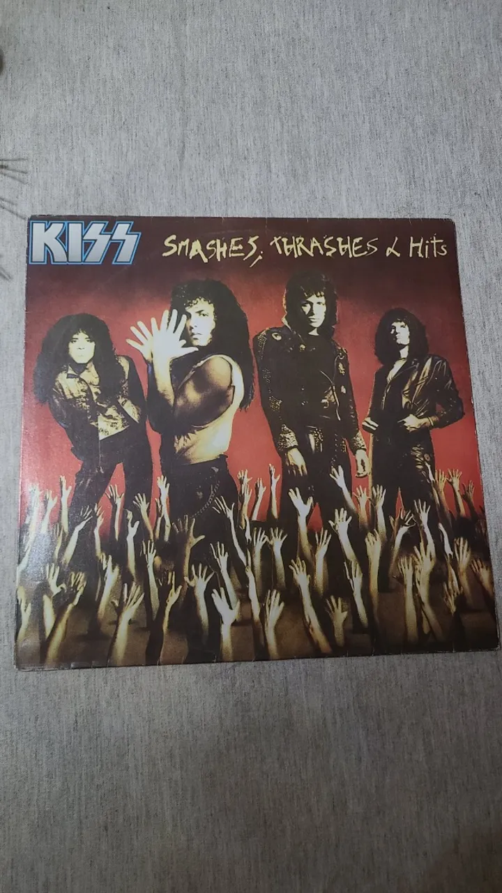 Lp Disco Vinil Kiss - Smashes, Thrashes & Hits - 1989