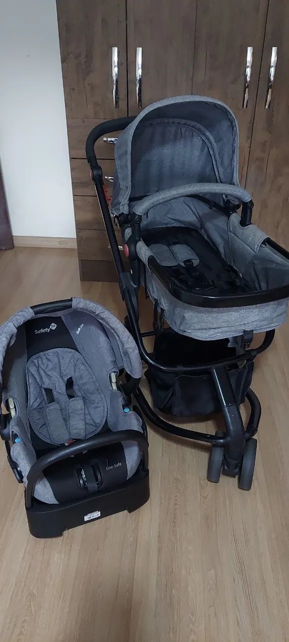 Carrinho de bebê 3 em 1 Safety 1st 