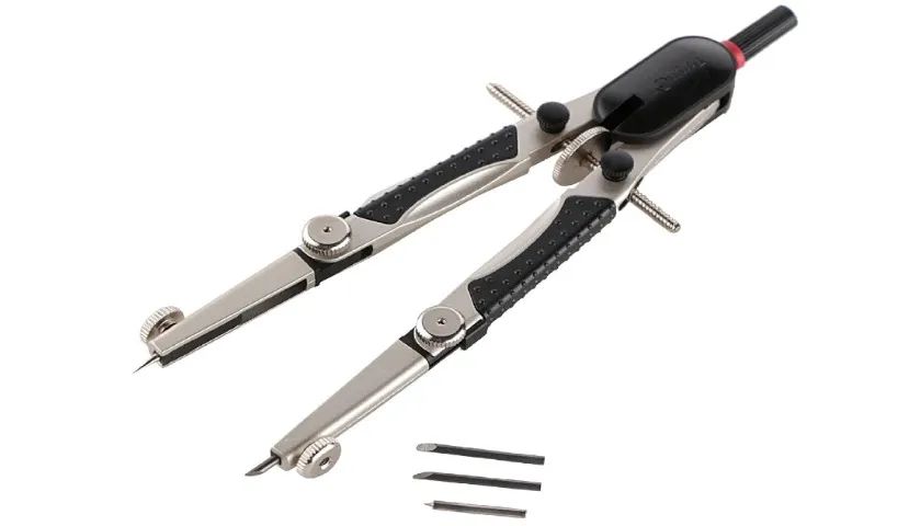 Compasso Rotring Compact Micrométrico de Ajuste Rápido