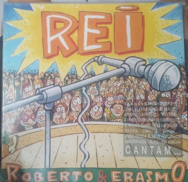 Disco de vinil REI ROBERTO & ERASMO