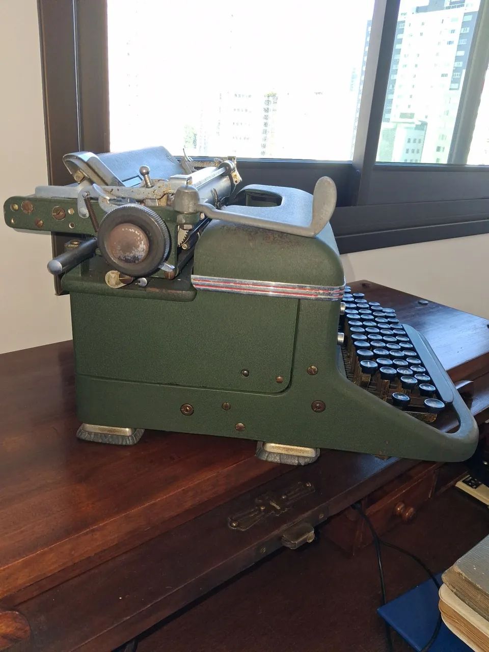 Máquina de escrever Halda antiga - Foto 4