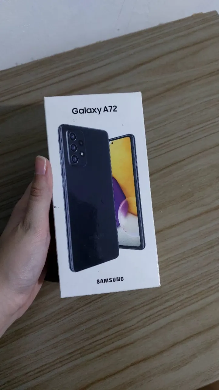 SAMSUNG GALAXY A72 128/6GB NA CAIXA (Veja a descrição)