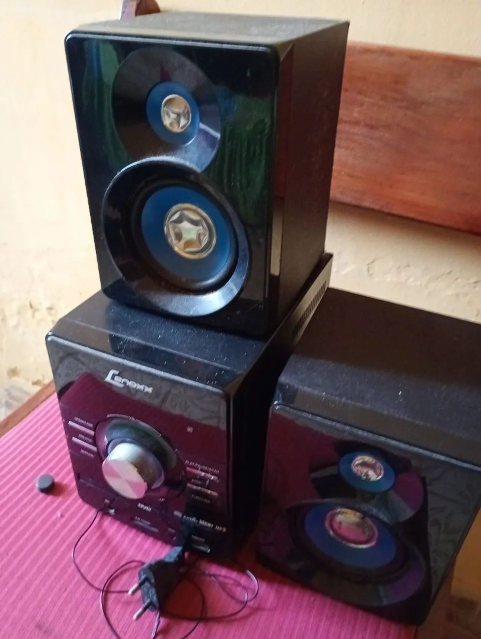 Som portátil Lenoxx Cd Dvd Am FM no estado Retirada Imediata Riachuelo 1