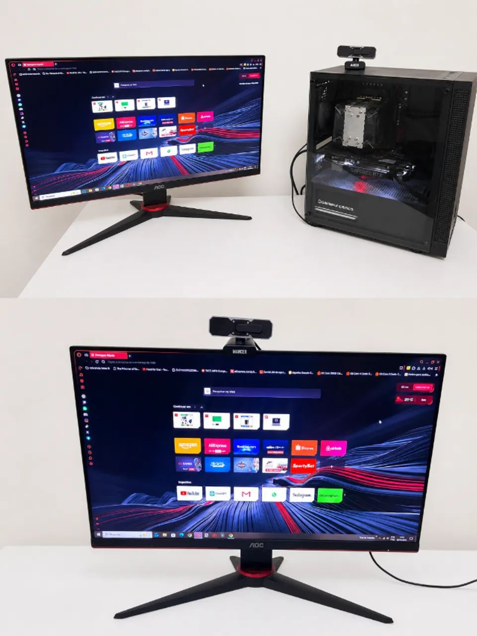 Computador Completo Produtividade / Gamer