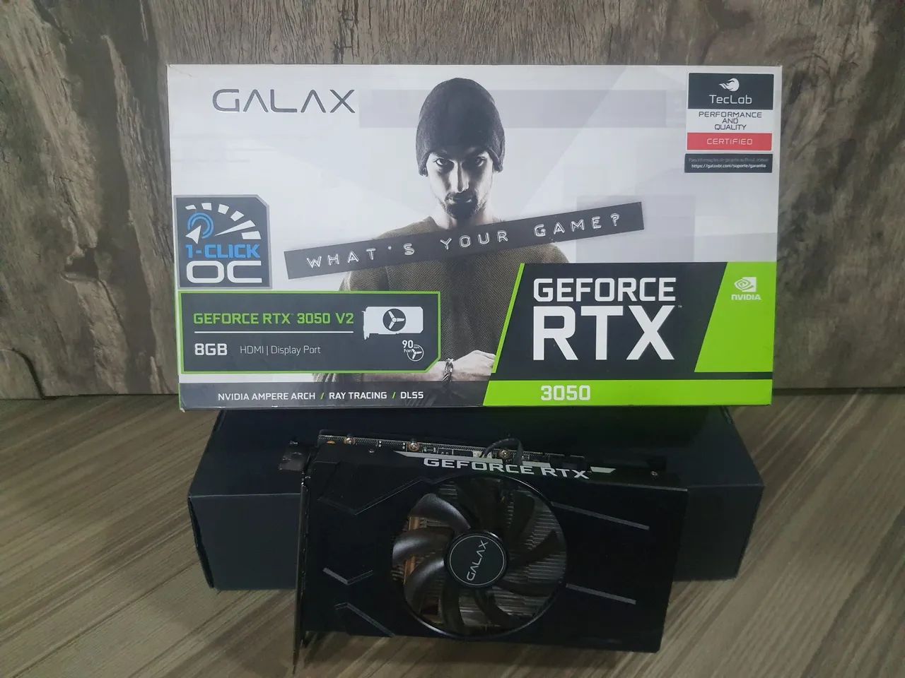 Placa de video Rtx 30 séries 8gb 