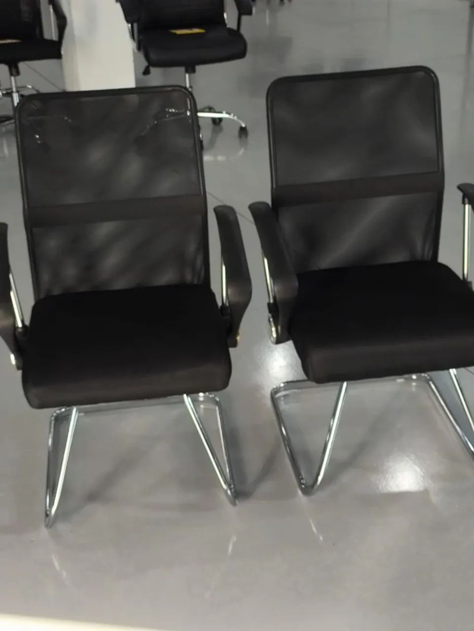 Cadeira de escritório diretor Vision Fixa