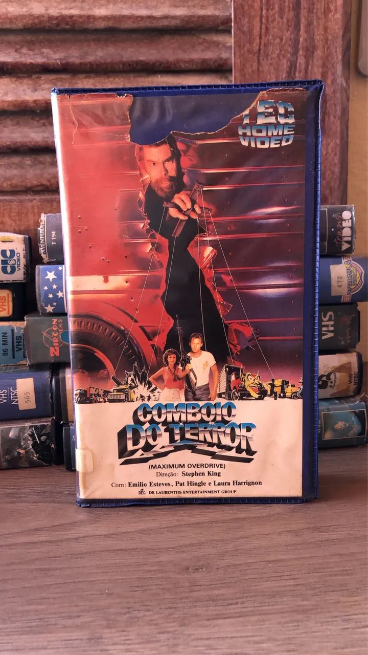 Fita vhs comboio do terror