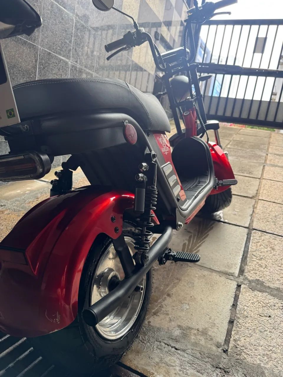 Scooter elétrica Harley 1000w - Foto 5