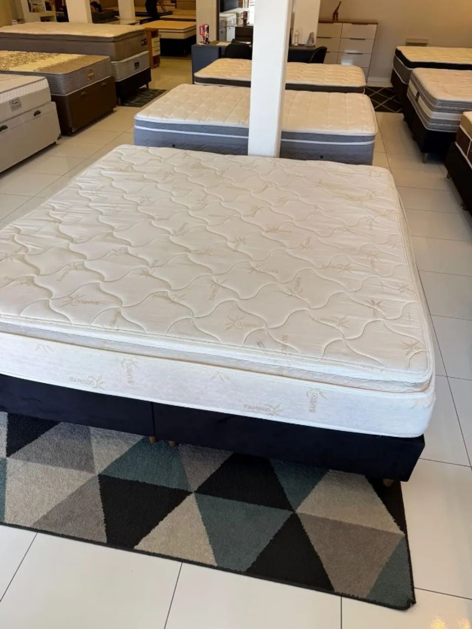Cama KING CASTOR SEMINOVA - Entrego!  - Foto 3