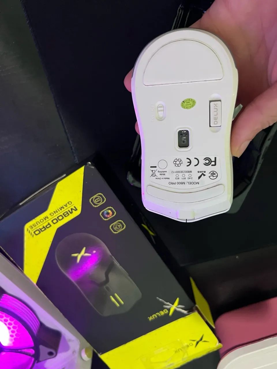 vende-se mouse delux m800 pro - Foto 2