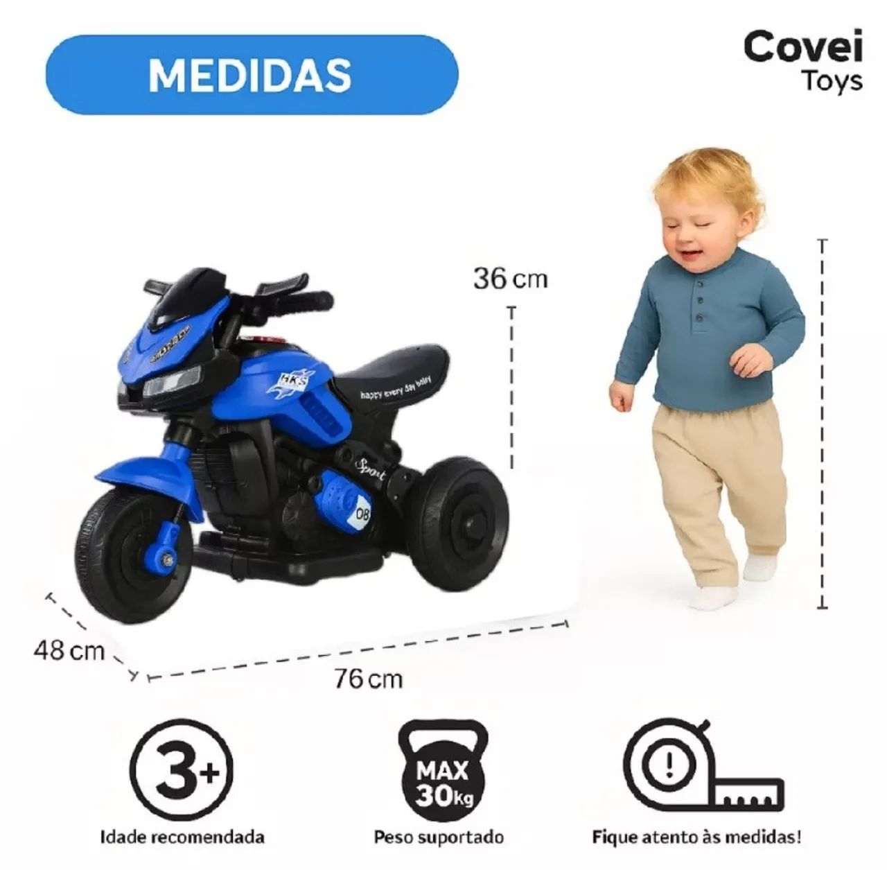Mini moto elétrica