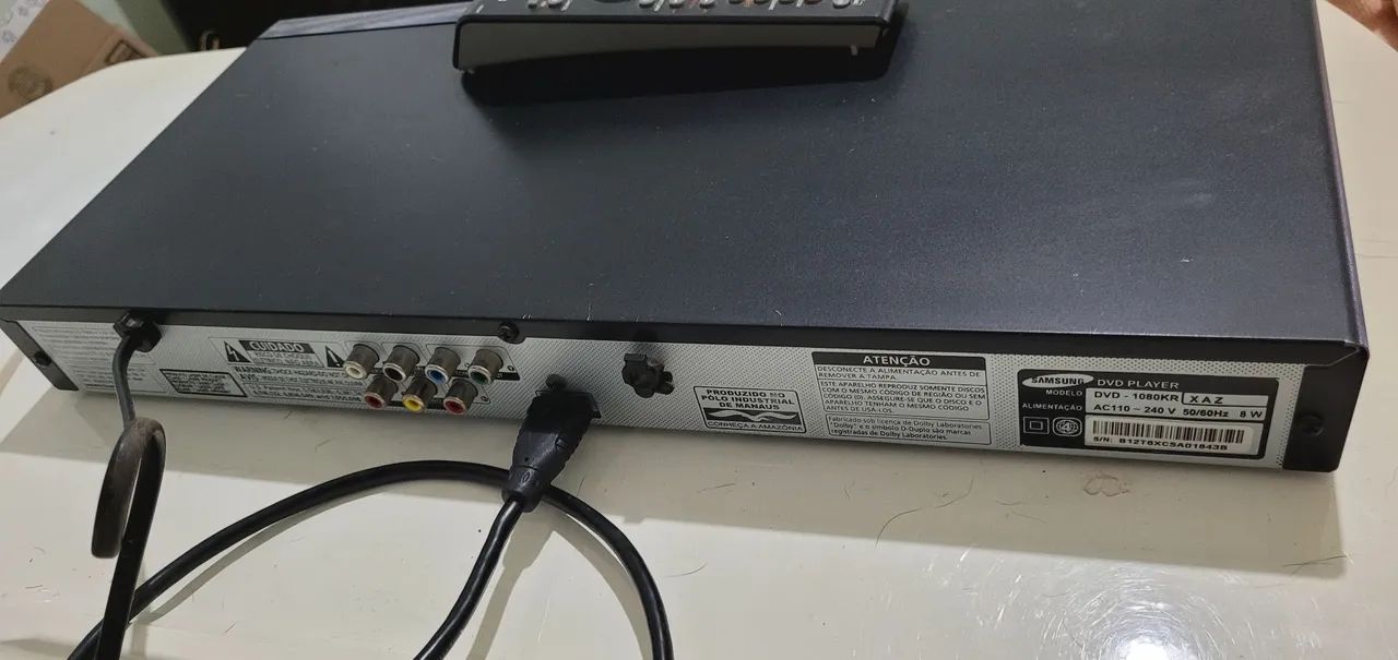 DVD PLAYER SAMSUNG DVD-1080KR - Foto 2