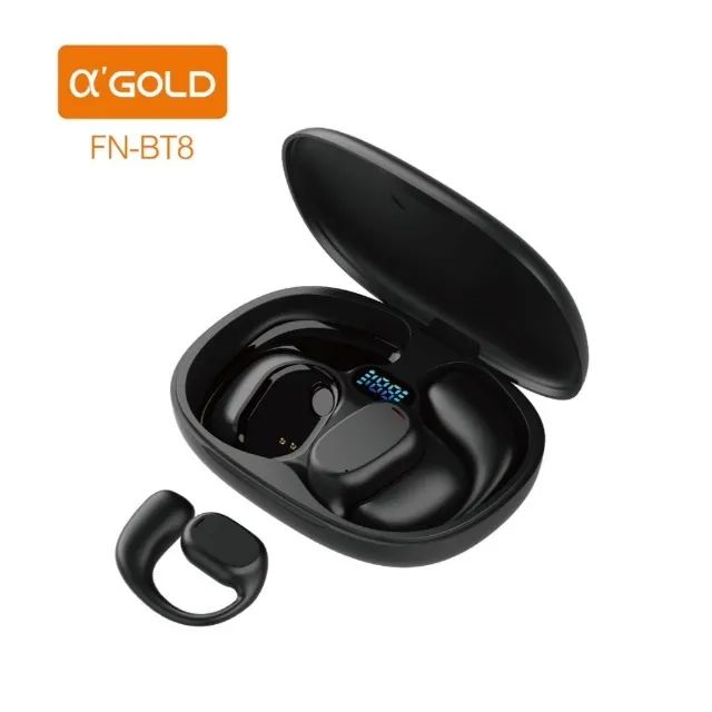 Fone De Ouvido Bluetooth Preto - Foto 2