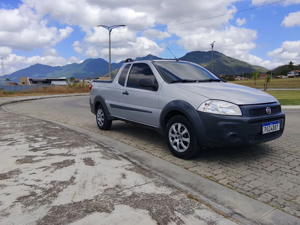Fiat Strada Working Hard 1.4 Fire Flex 8V CE 2019 - Foto 4