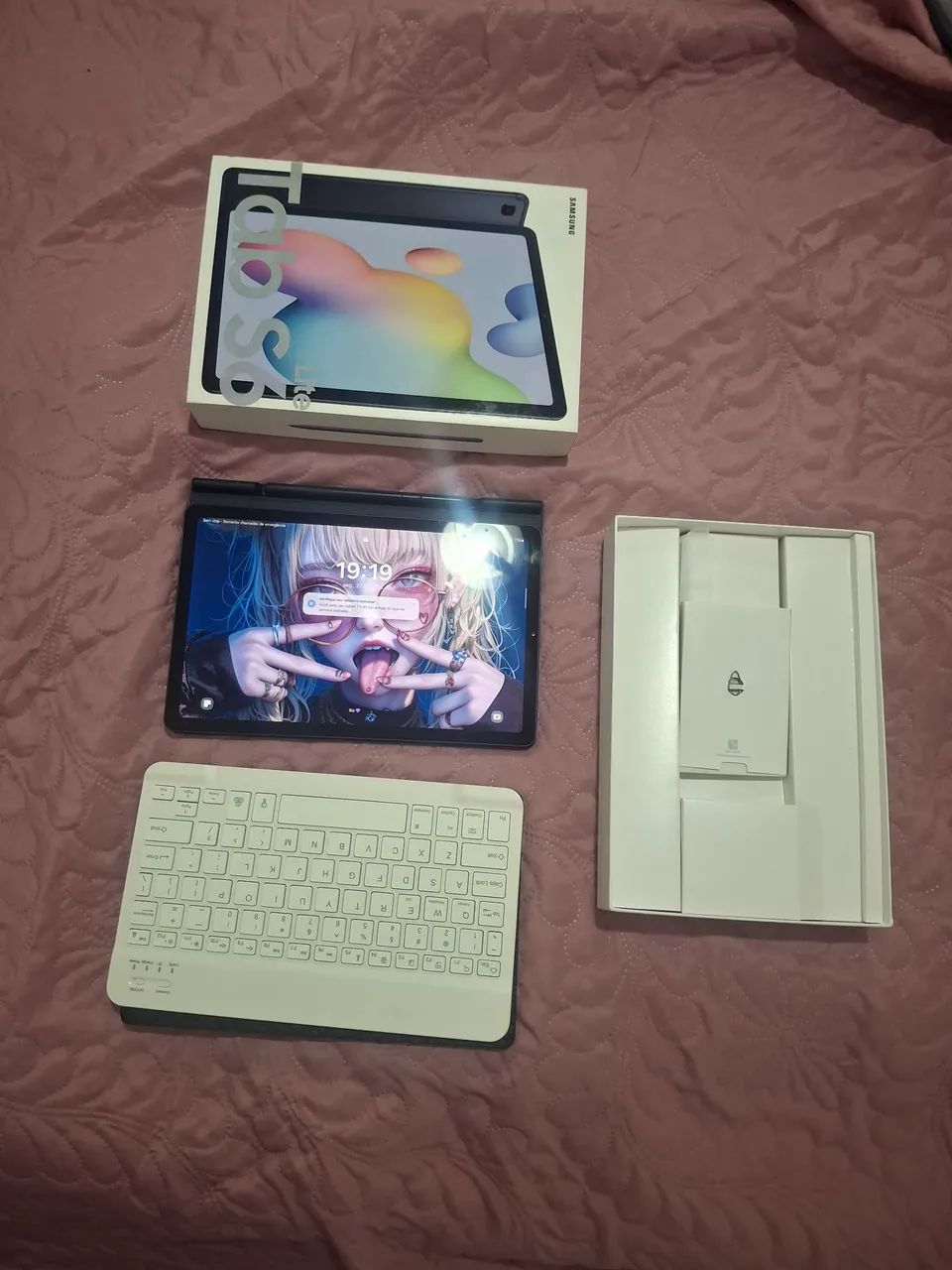 GALAXY TAB S6 LITE + CAPA, CANETA E TECLADO - Foto 3