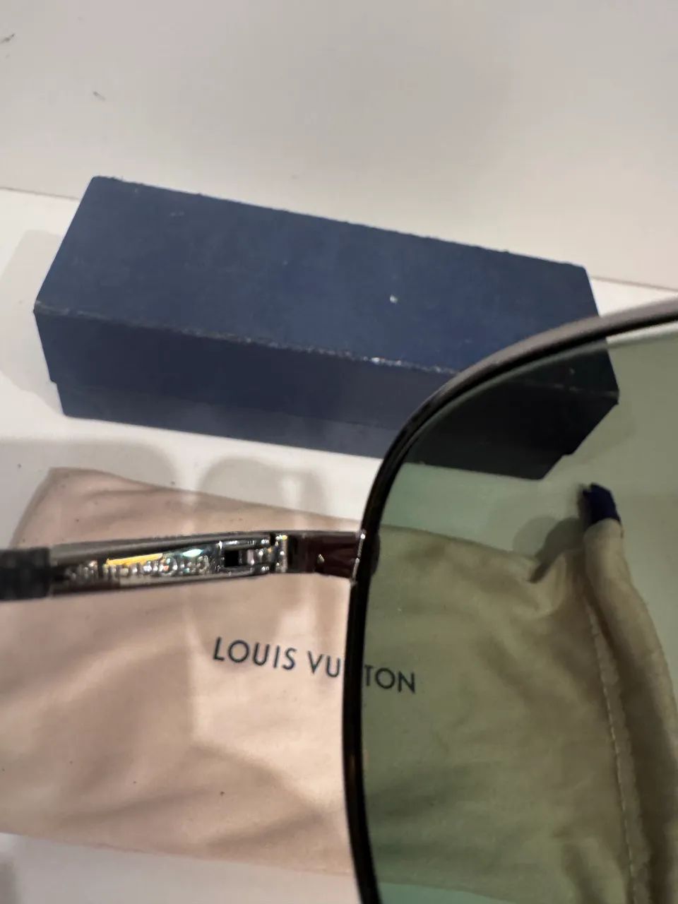 Óculos louis vuitton espelhado  - Foto 4