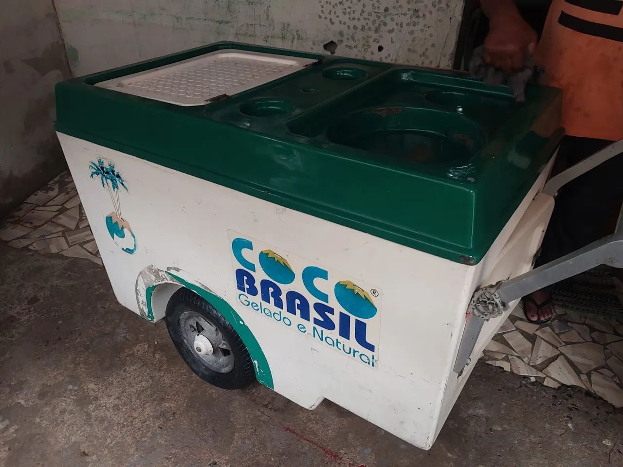 Carinho de cocô 
