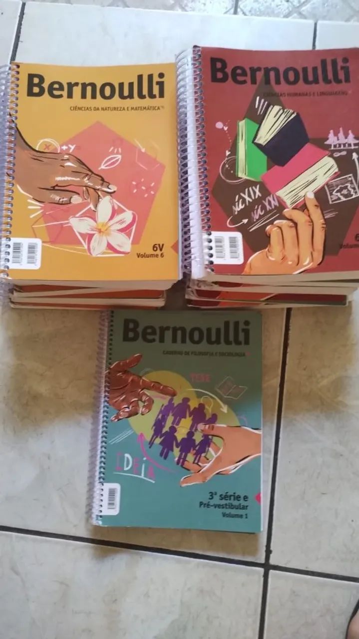 Oportunidade! Apostilas Bernoulli 3°ano Ensino Médio, Enem e Pré Vestibular  - Foto 3