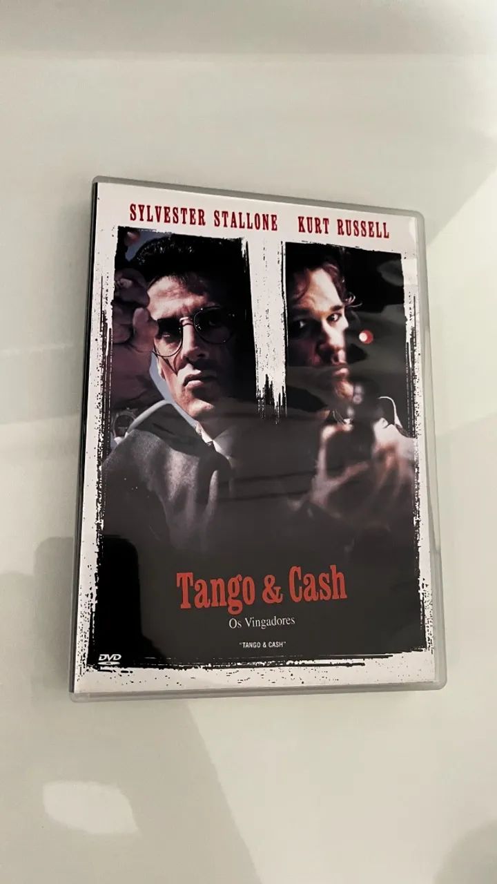 DVD Tango & Cash: Os Vingadores - Clássico Stallone e Kurt Russell (Raro)