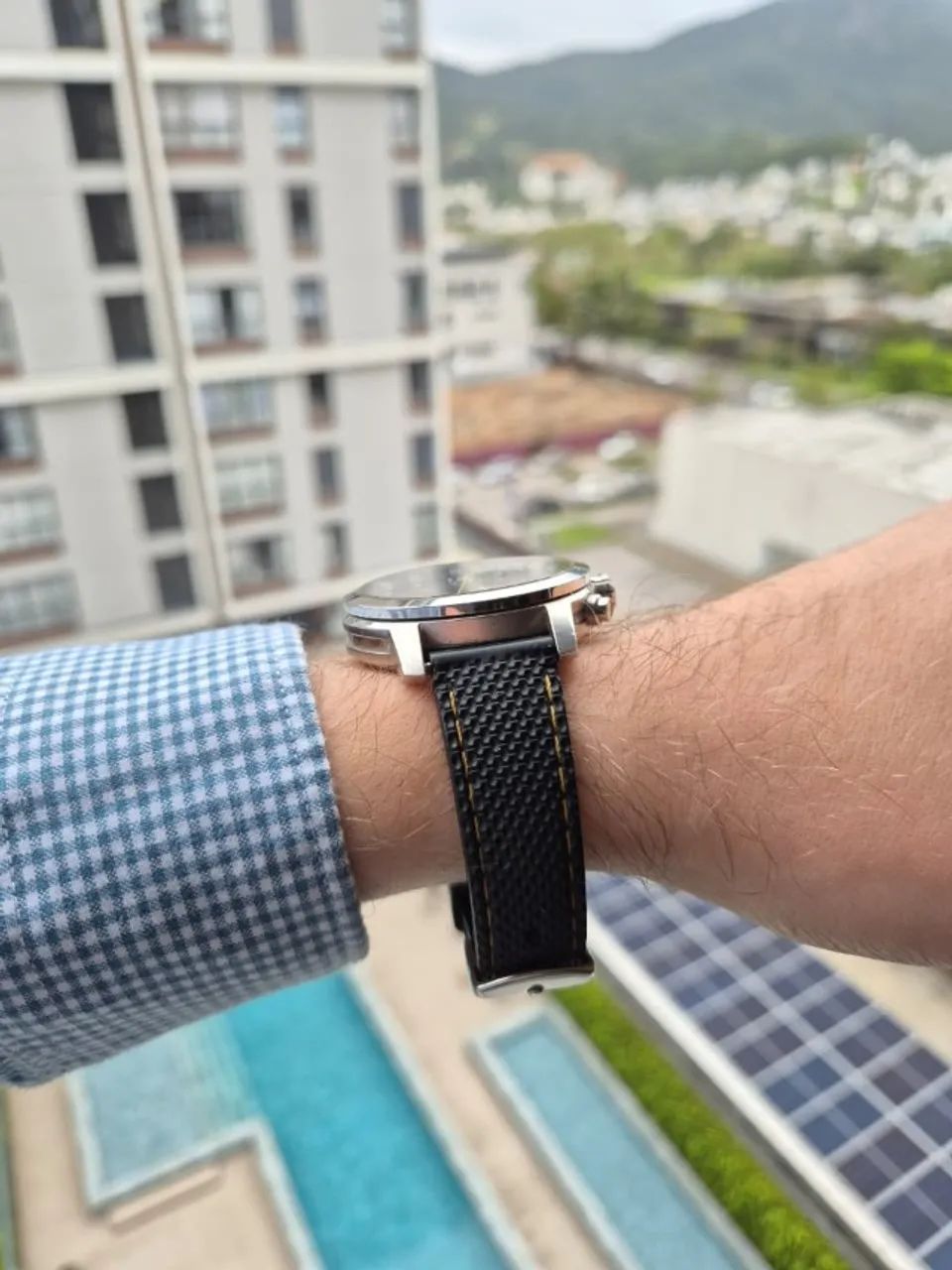 Tissot PRC 200 (T055417A), pulseira em borracha e recém revisado - Foto 3