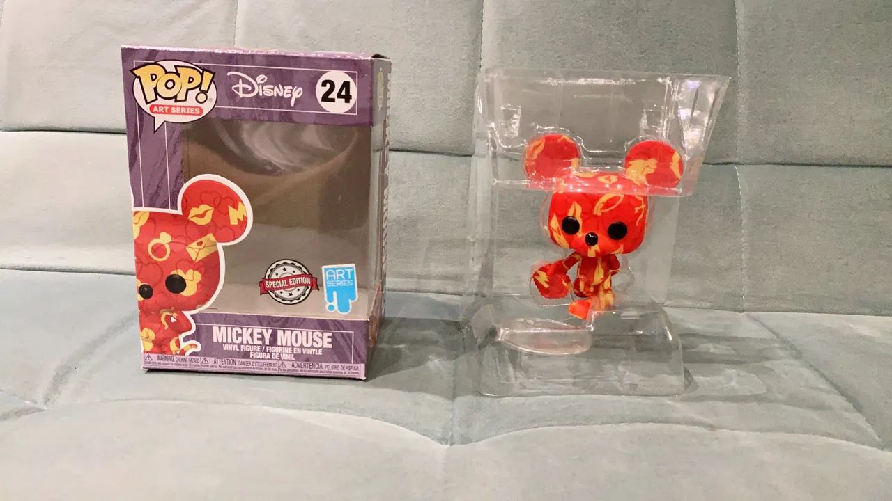 Funko Pop Disney - Mickey Mouse Art Series #24 - Foto 3